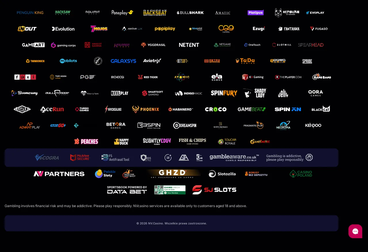 NV Casino: footer